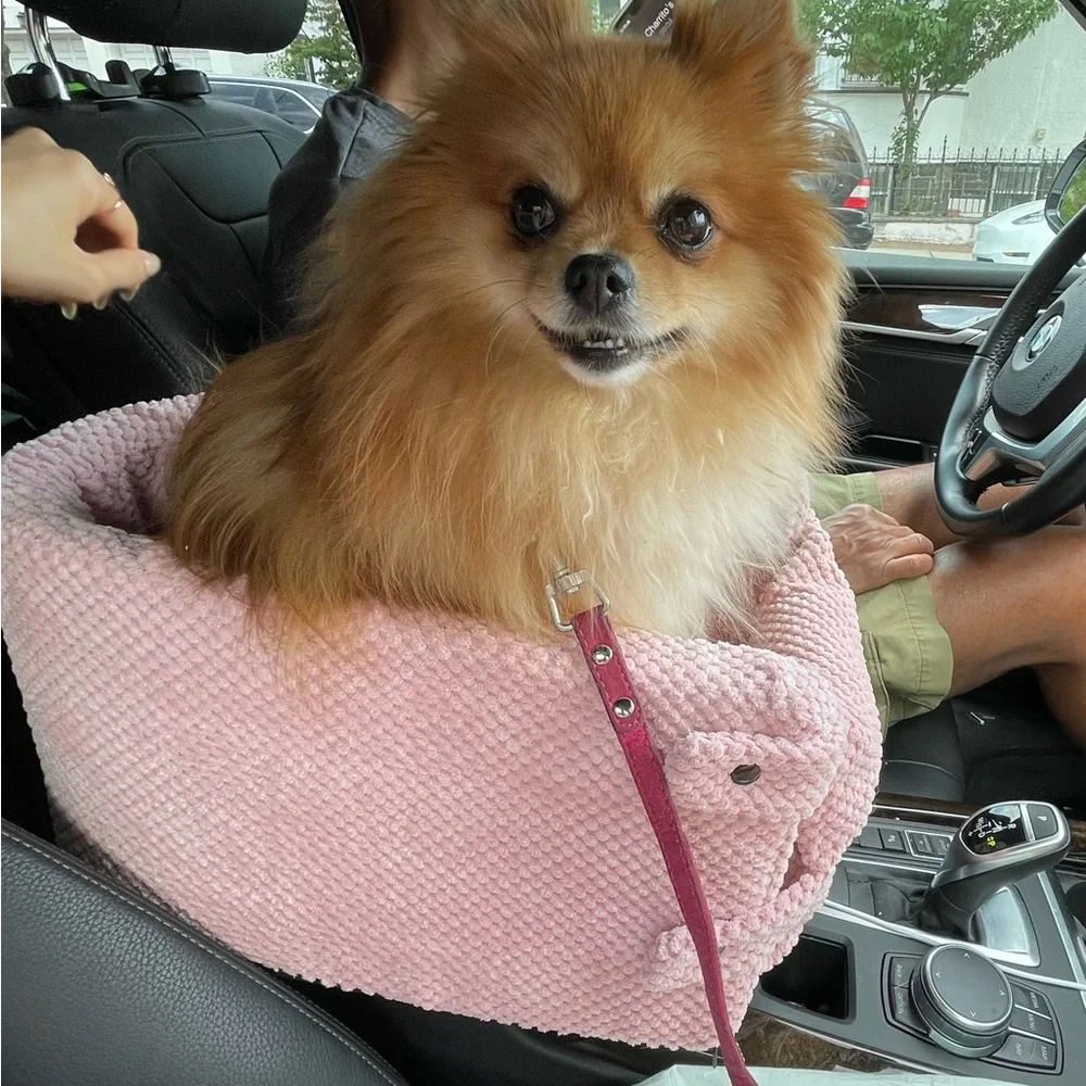 Deluxe pet nest for car armrest